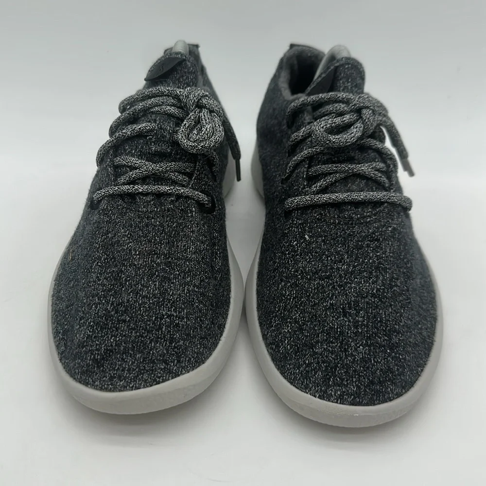 allbirds Men's Size US 10 Natural Gray Merino Wool Runners Lace Up Sneaker Shoes